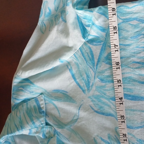 Vineyard Vines Women's Linen Tunic Top Blouse - Picture 3 of 7